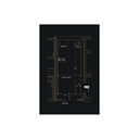 Jennair® RISE™ 48" Built-In Side-By-Side Refrigerator with External Ice and Water Dispenser JBSS48E22L