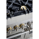 Jennair® 48" RISE™ Dual-Fuel Professional-Style Range with Chrome-Infused Griddle JDRP548HL