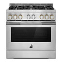 Jennair® 36" RISE™ Gas Professional-Style Range JGRP436HL