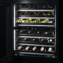 Jennair® NOIR™ 24" Built-In Undercounter Wine Cellar, Left Swing JUWFL242HM