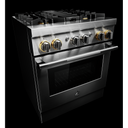 Jennair® RISE™ 30 Dual-Fuel Professional Range JDRP430HL