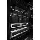 Jenn-Air® 36” Fully Integrated Built-In Bottom-Freezer Refrigerator (Left-Hand Door Swing) JB36NXFXLE