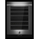 Jennair® RISE™ 24" Built-In Undercounter Wine Cellar, Right Swing JUWFR242HL