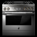 Jennair® 36" RISE™ Dual-Fuel Professional-Style Range JDRP636HL