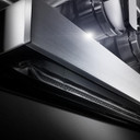 Jennair® NOIR™ 48" Dual-Fuel Professional Range with Chrome-Infused Griddle and Gas Grill JDRP748HM