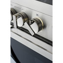 Jennair® NOIR™ 48" Dual-Fuel Professional Range with Chrome-Infused Griddle and Gas Grill JDRP748HM Jennair® NOIR™ 48" Dual-Fuel Professional Range with Chrome-Infused Griddle and Gas Grill JDRP748HM