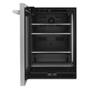 Jennair® RISE™ 24" Under Counter Glass Door Refrigerator, Left Swing JUGFL242HL