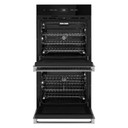 Jennair® NOIR™ 27" Double Wall Oven with MultiMode® Convection System JJW2827LM