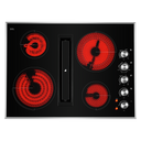 Jennair® Euro-Style 30 JX3™ Electric Downdraft Cooktop JED3430GS