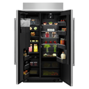 Jennair® RISE™ 42 Built-In Side-By-Side Refrigerator with External Ice and Water Dispenser JBSS42E22L
