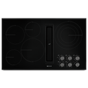 Jennair® Black Floating Glass 36 JX3™ Electric Downdraft Cooktop JED3536GB