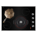 Jennair® Lustre Stainless 30 Electric Radiant Cooktop JEC3430HS