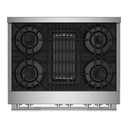 Jennair® 36" RISE™ Gas Professional-Style Range with Infrared Grill JGRP636HL