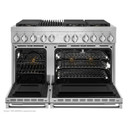 Jennair® NOIR™ 48" Dual-Fuel Professional Range with Gas Grill JDRP648HM