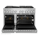 Jennair® NOIR™ 48 Dual-Fuel Professional-Style Range with Grill JDRP648HM