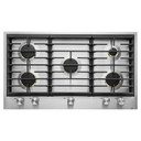 Jennair® Euro-Style 36" 5-Burner Gas Cooktop JGC3536GS