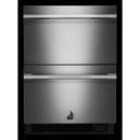 Jennair® RISE 24" Double Drawer Refrigerator/Freezer JUCFP242HL
