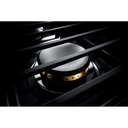 Jennair® NOIR™ 36 Dual-Fuel Professional-Style Range with Chrome-Infused Griddle and Steam Assist JDSP536HM