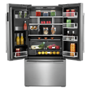 Jennair® RISE™ 36” Counter-Depth French Door Refrigerator with Obsidian Interior JFFCC72EHL