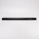 30" Range Downdraft Vent Top Trim, Black W10387676 30" Range Downdraft Vent Top Trim, Black W10387676