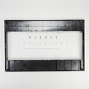 Built-In Low Profile Microwave Standard Trim Kit with Pocket Handle, Stainless Steel W11451313
