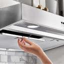 Whirlpool® 30" Range Hood with Dishwasher-Safe Full-Width Grease Filters WVU37UC0FS