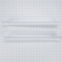 Refrigerator Top Freezer Handle Kit, White W10721892