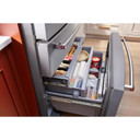 Kitchenaid® 26.2 Cu. Ft. Multi-Door French Door Refrigerator with Platinum Interior KRMF536RPS
