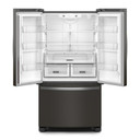 Whirlpool® 36-Inch Wide Full-Depth French Door Bottom Mount Refrigerator - 25 cu. ft. WRFF3236RV