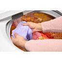 Whirlpool® 5.3 Cu. Ft. I.E.C. Top Load Impeller Washer with Built-in Faucet WTW5020SW