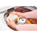 Whirlpool® 5.2 Cu. Ft. I.E.C. Top Load Agitator Washer with Built-In Faucet WTW5025SW