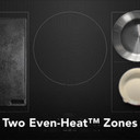 Kitchenaid® 36" Temp Cook™ Induction Cooktop with 5 Cooking Zones KCIT736SBL
