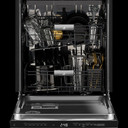 Jennair® RISE™ 24" Built-In Dishwasher with Precise Fit 3rd Rack for Cutlery with Plasma Coating, 39 dBA JDTS3924SL