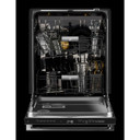Jennair® NOIR™ 24" Built-In Dishwasher with Precise Fit 3rd Rack for Cutlery with Plasma Coating, 39 dBA JDTS3924SM
