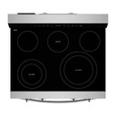 Whirlpool® 30-Inch Electric Range with Air Cooking Technology and No Preheat Air Fry YWFES7030SZ