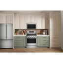 Kitchenaid® 5.0 Cu. Ft. Smart Freestanding Gas Range with Convection Cooking Modes KFGS530SPS