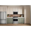 Kitchenaid® 5.0 Cu. Ft. Smart Slide-in Gas Range with Convection Cooking Modes and 2-in-1 Burner KSGS530SPS