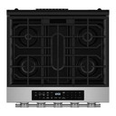 Kitchenaid® 5.0 Cu. Ft. Smart Slide-in Gas Range with Convection Cooking Modes KSGS330SPS