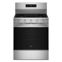 Whirlpool® 30-inch Gas Range with Air Cooking Technology WFGS5730SZ