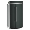 Kitchenaid® 25.5 Cu. Ft. 42" Built-In Side-by-Side Refrigerator with Platinum Interior KBSN742SJP