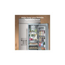 Kitchenaid® 25.1 Cu. Ft. 42" Built-In Side-by-Side Refrigerator features Exterior Water and Ice Dispenser with Measured Fill KBSD742SPS
