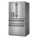 Kitchenaid® 29 cu. ft. French Door Refrigerator with Exterior Water and Ice and FreshChill™ Full-Width Refrigerated Drawer KRMF436SPS Kitchenaid® 29 cu. ft. French Door Refrigerator with Exterior Water and Ice and FreshChill™ Full-Width Refrigerated Drawer KRMF436SPS