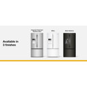 Whirlpool® 36-inch Wide True Counter Depth 3-Door French Door Refrigerator - 23.4 cu. ft. WRFC5036RW