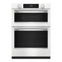 Kitchenaid® 30-inch Smart Electric Combo Wall Oven with Assisted Cooking Modes - White KOEC730SWH