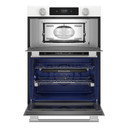 Kitchenaid® 30-inch Smart Electric Combo Wall Oven with Assisted Cooking Modes - White KOEC730SWH