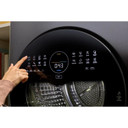 Whirlpool® 24-in Compact ENERGY STAR® Certified Ventless Heat Pump Laundry Tower with 3.2-cu. ft. I.E.C. Washer and Electric 4.3-cu ft Dryer YWFH5424SW