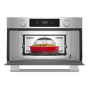 Kitchenaid® Four à micro-ondes encastré avec cuisson rapide et friture à air de 27 po KMBS727SPS