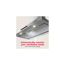 KitchenAid® 36-inch Wall-Mount, 4-Speed Canopy Hood KVWC736SSS