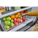 Whirlpool® 36-inch Wide True Counter Depth 3-Door French Door Refrigerator - 24 cu. ft. WRFC3036RV