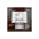 Kitchenaid® 22 Cu. Ft. 36-Inch Counter-Depth French Door Refrigerator with Internal Water Dispenser KRFC136TPS